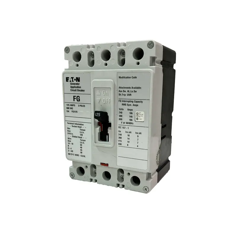 125 Amp 3 Pole Breaker 1