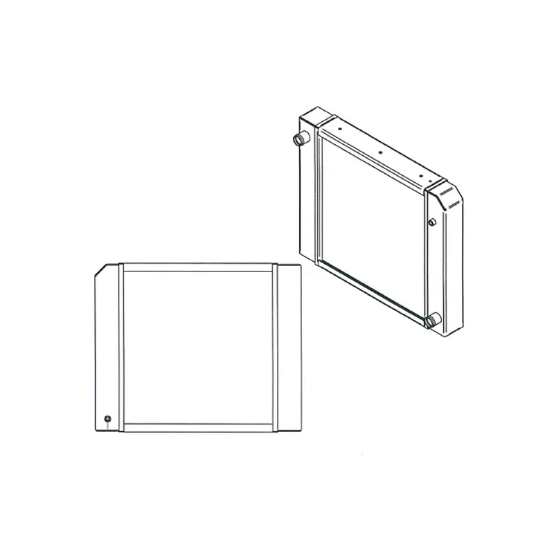 710 Aluminum Radiator 1 3/8 No Fill 1