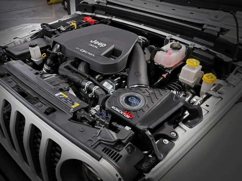 Afe 20-21 Jeep Wrangler (Jl) V6-3.0L (Td) Momentum Hd Cold Air Intake System W/ Pro 10R Media 2