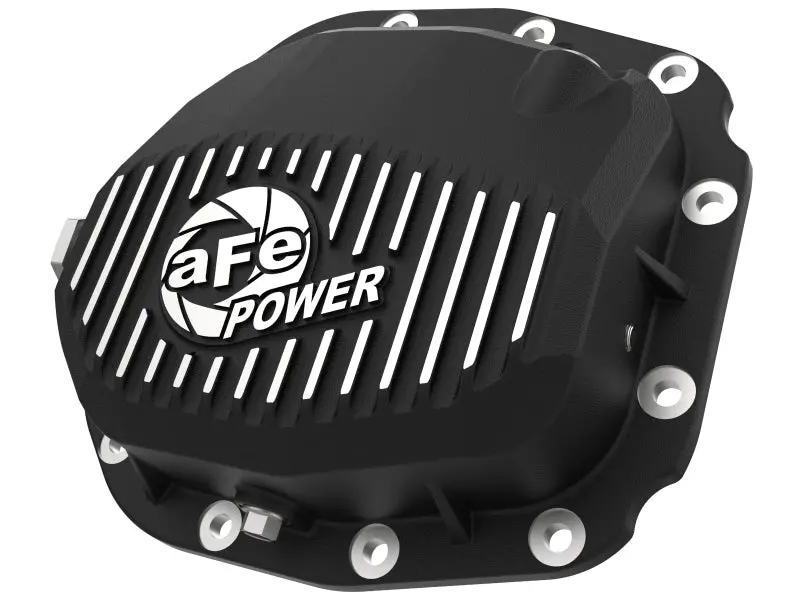 Afe Pro Series Rear Differential Cover Black W/ Fins 15-19 Ford F-150 (W/ Super 8.8 Rear Axles) 1