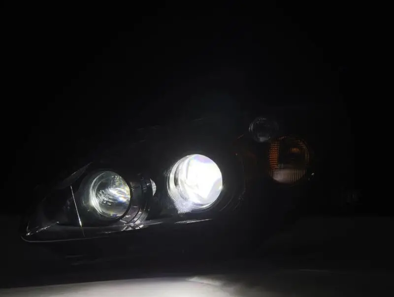 Alpharex 99-09 Honda S2000 Luxx-Series Projector Led Headlights - Alpha-Black 2