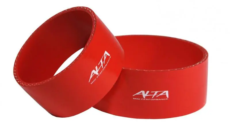 Alta 02-06 Mini Cooper S/Jcw & 02-08 S/Jcw Convertible R53 Silicone Boost Couplers - Red 1