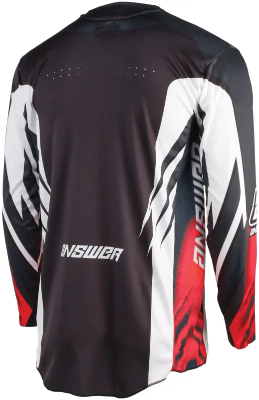 Answer Elite Xotic Jersey Crimson/Black Youth - Xl 2