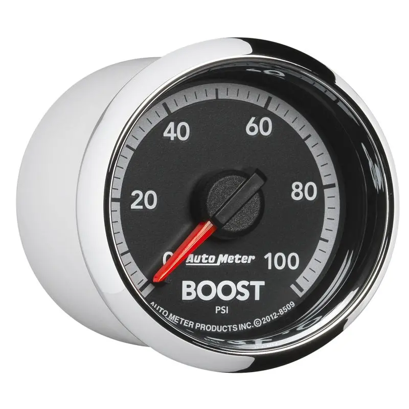 Autometer Gen4 Dodge Factory Match 52.4Mm Mechanical 0-100 Psi Boost Gauge 2