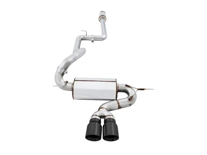 Awe Tuning Ford Focus St Touring Edition Cat-Back Exhaust - Resonated - Diamond Black Tips 2