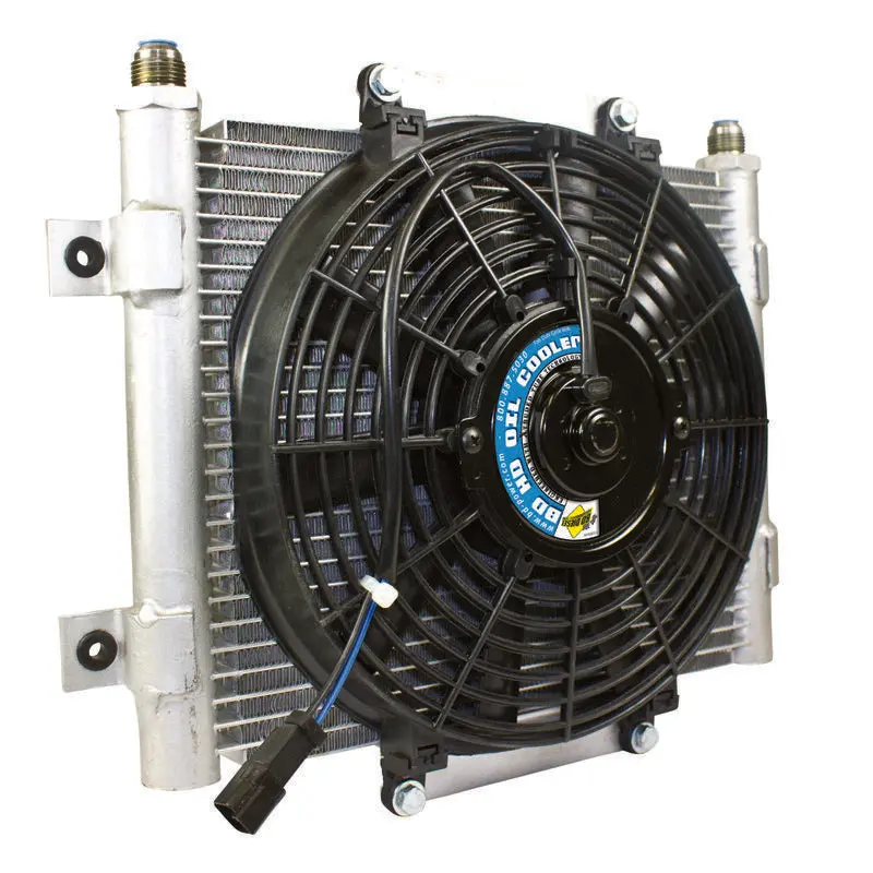 Bd Diesel Xtrude Trans Cooler W/Fan 5.5In 1