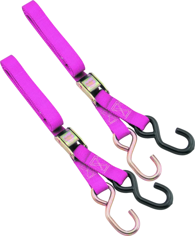 Bikemaster 1In Tiedown - Pink 1