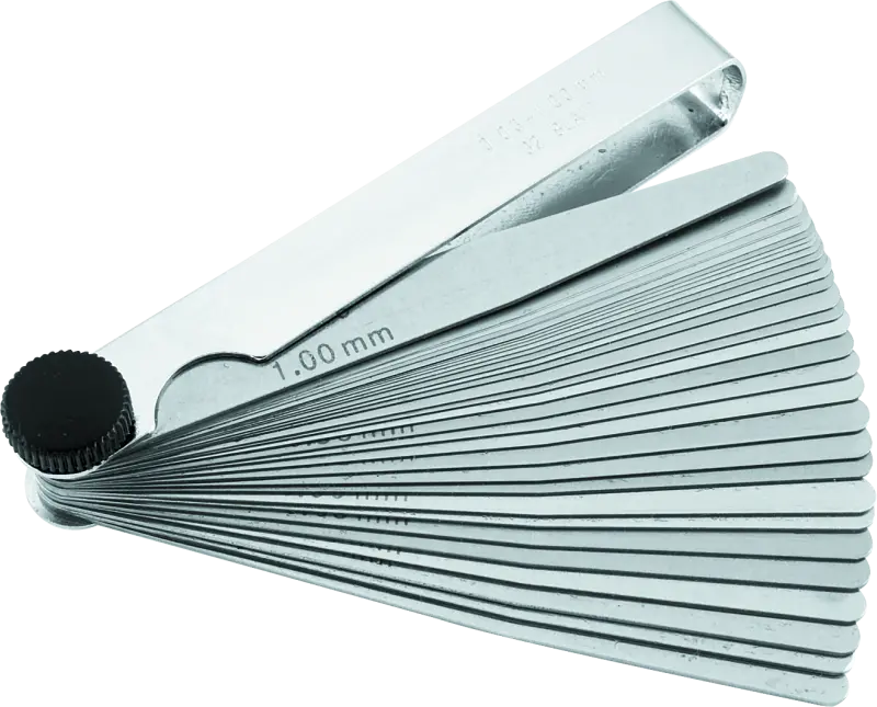 Bikemaster 32-Blade Dual-Reading Combination Feeler Gauge Set - Pack Of 2 1