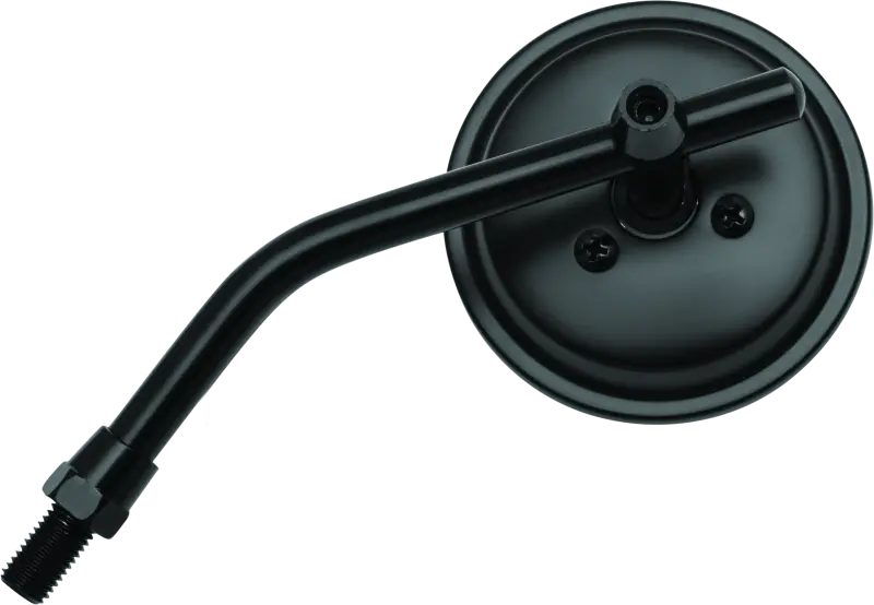 Bikemaster 3In Adjustable Round Mirror 10Mm - Each - Black 1