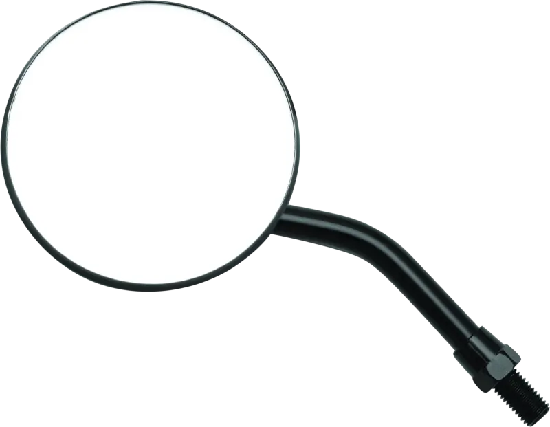 Bikemaster 3In Adjustable Round Mirror 10Mm - Each - Black 2