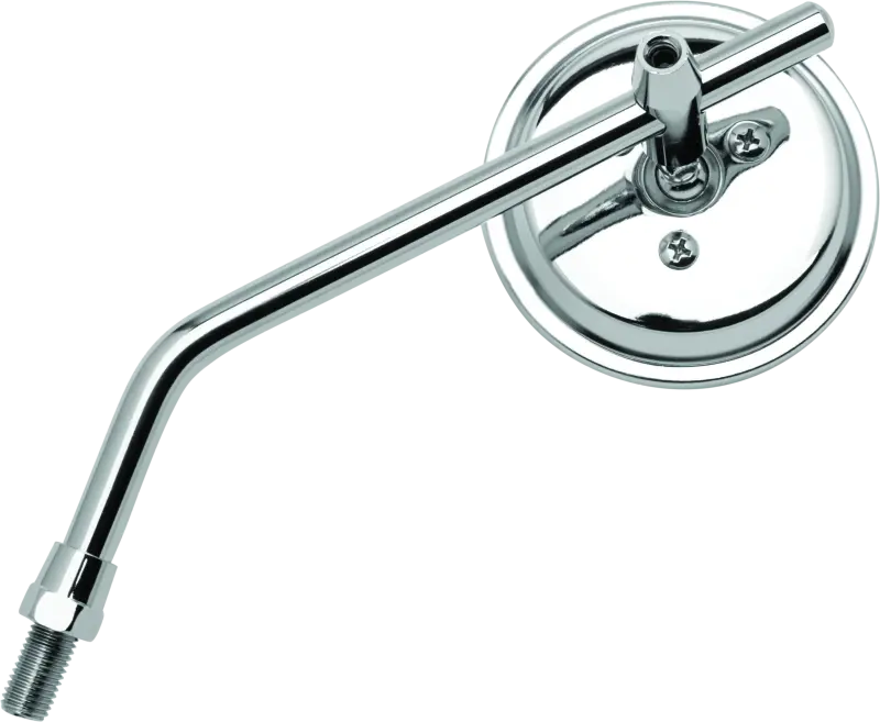Bikemaster 3In Adjustable Round Mirror 10Mm - Each - Chrome 1
