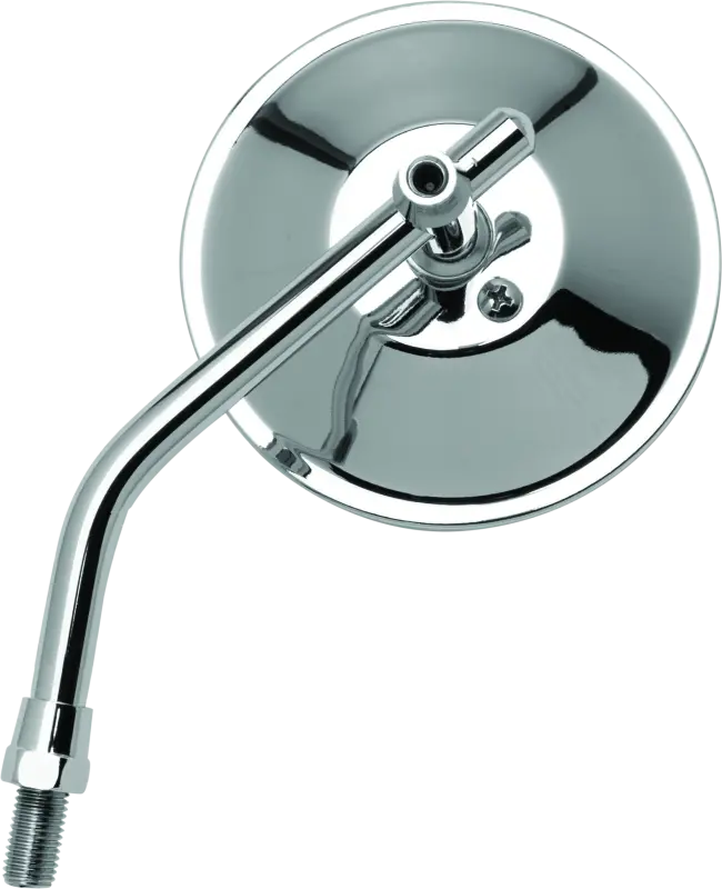 Bikemaster 4In Adjustable Round Mirror 10Mm - Each - Chrome 1