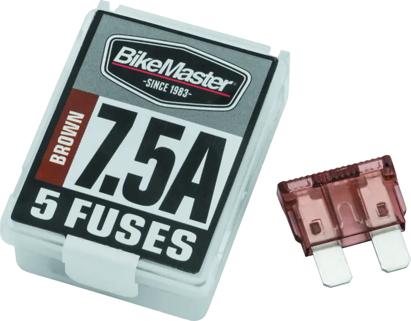 Bikemaster 5Piece 7.5A Replacement Fuse 1