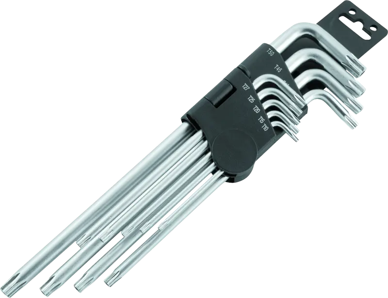 Bikemaster 9-Pc Ball End Long Wrench Set - Torx 1