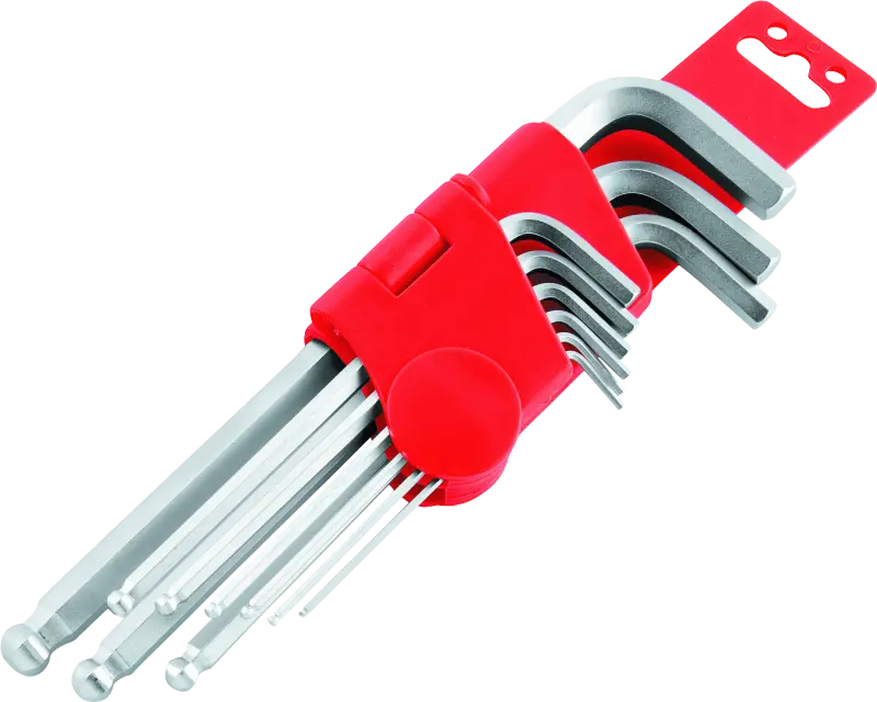 Bikemaster 9-Pc Ball End Short Wrench Set - Metric 1