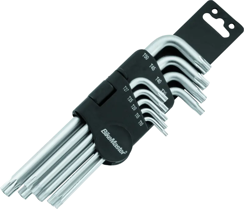 Bikemaster 9-Pc Ball End Short Wrench Set - Torx 1