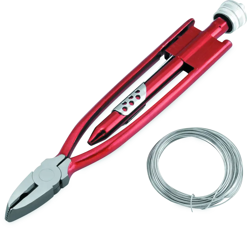 Bikemaster 9In Safety Wire Pliers W/ Wire 1