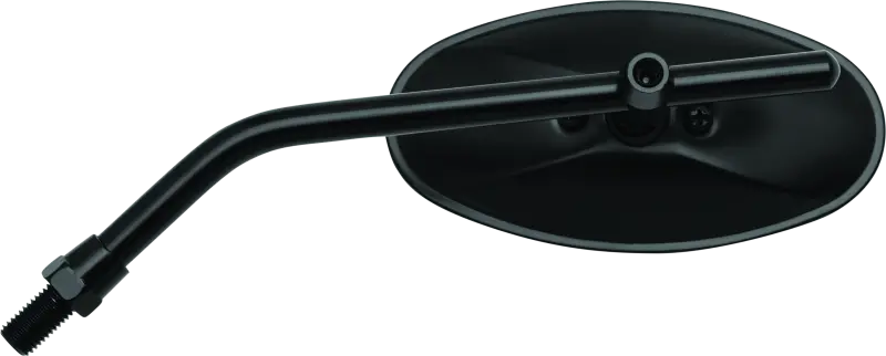 Bikemaster Adjustable Oval Mirror 10Mm - Each - Black 1
