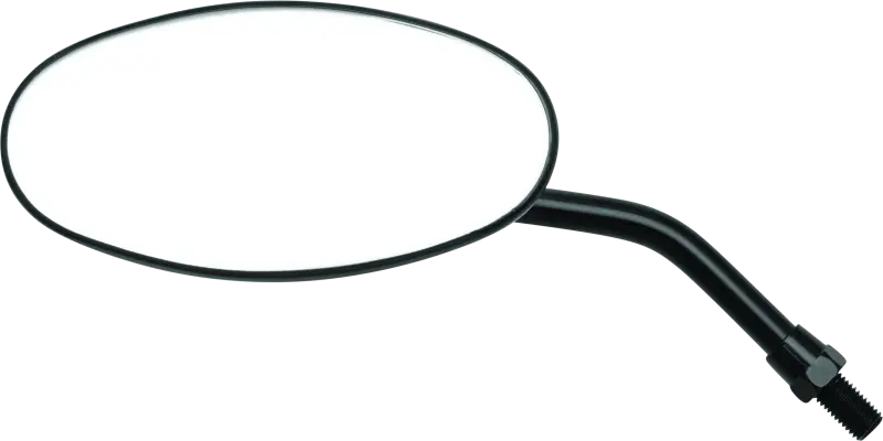 Bikemaster Adjustable Oval Mirror 10Mm - Each - Black 2