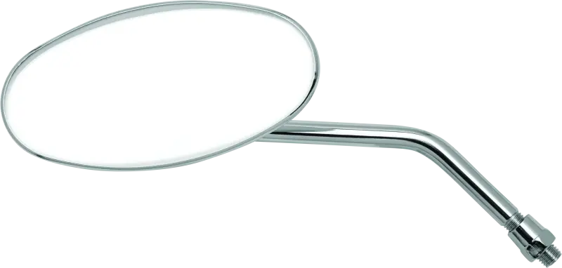 Bikemaster Adjustable Oval Mirror 10Mm - Each -Chrome 2