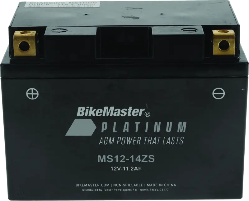 Bikemaster Agm Battery - Ms12-14Zs 1