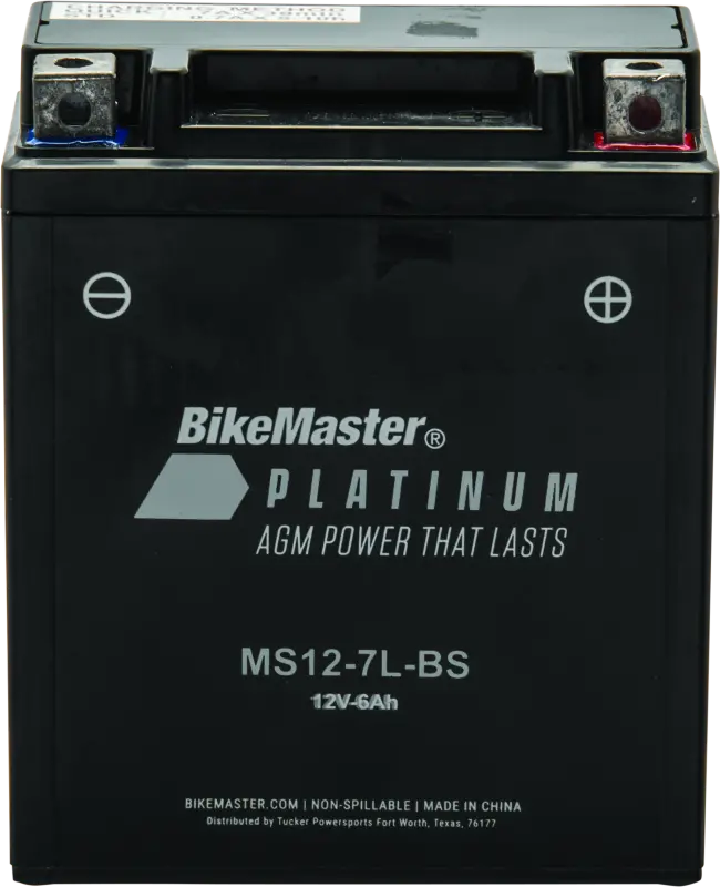 Bikemaster Agm Battery - Ms12-7L-Bs 1