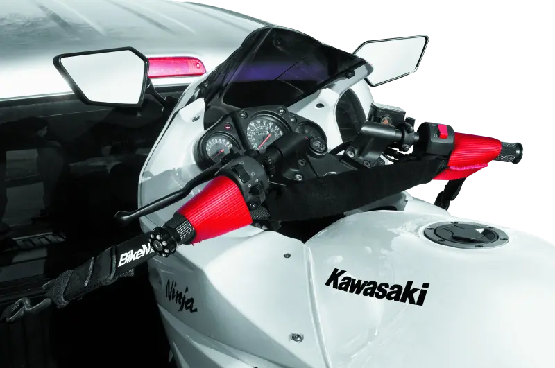 Bikemaster Bar Harness Tiedown Assist - Black/Red 2