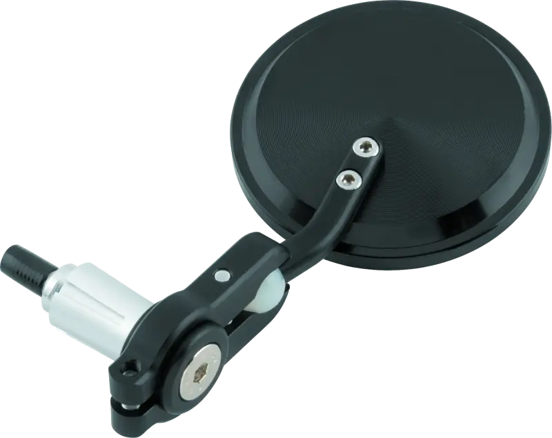 Bikemaster Folding Barend Mirrors 7/8In Handlebars - Pair - Black 1