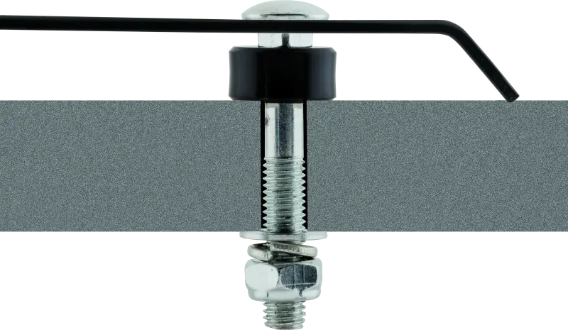 Bikemaster Heavy Duty Wheel Chock - Silver 2