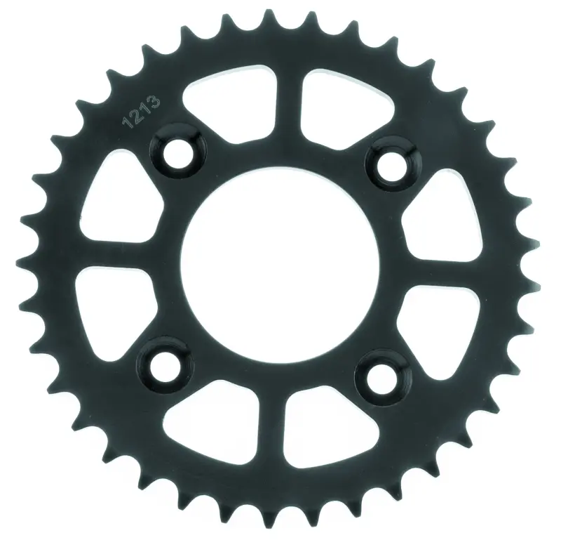 Bikemaster Honda Rear Steel Sprocket 420 37T - Black 1