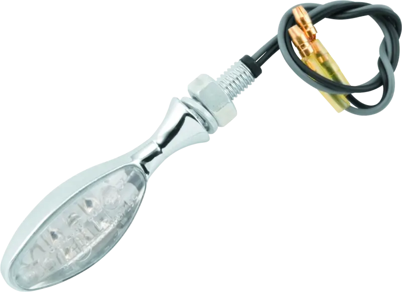 Bikemaster Led Torpedo Pair Chrome 1