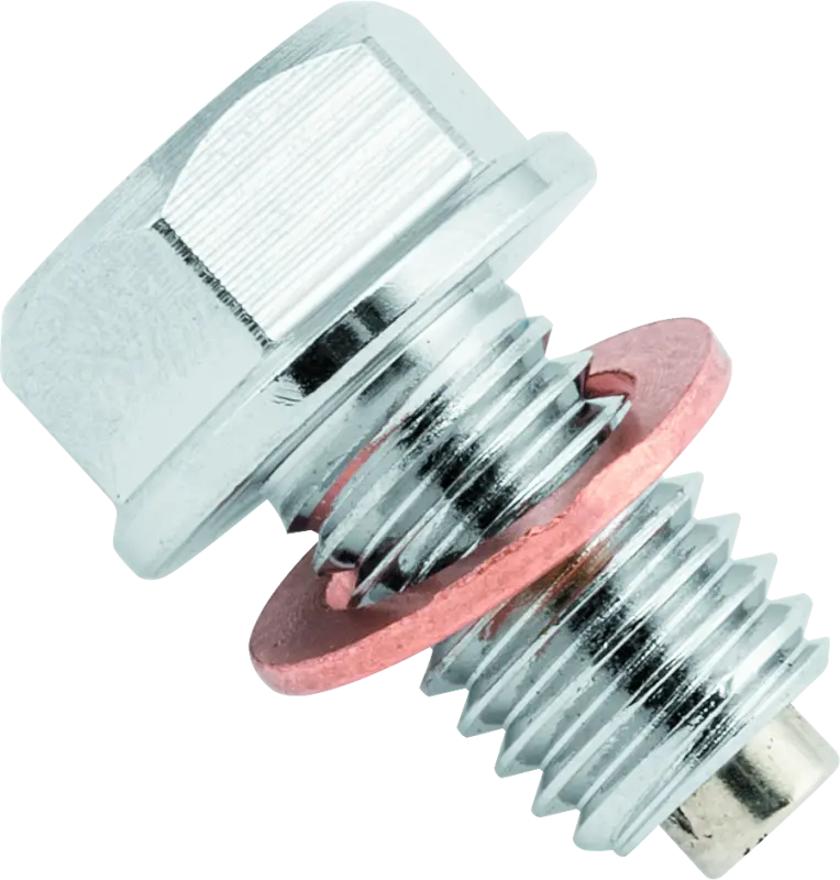 Bikemaster Magnetic Oil Drain Plug 10Mm - Stainless 1