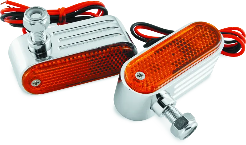 Bikemaster Marker/Side Lights 5/16In Mount Dual Bulb Amber 1