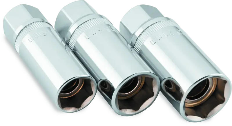 Bikemaster Sparkplug Socket Set Magnetic 16/18/22Mm 1