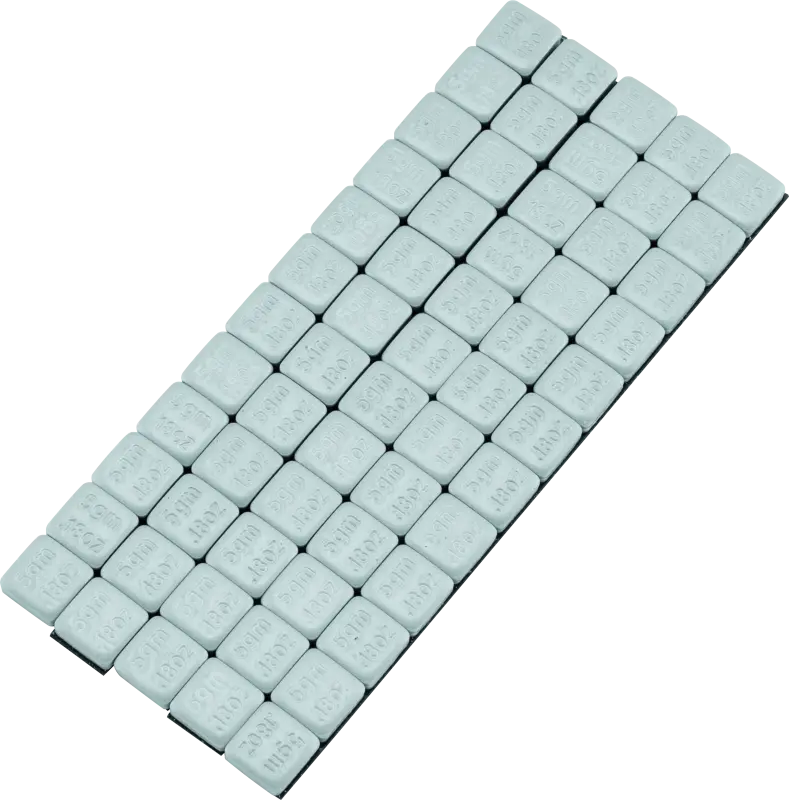 Bikemaster Square Wheel Weights Adhesive 5G 1