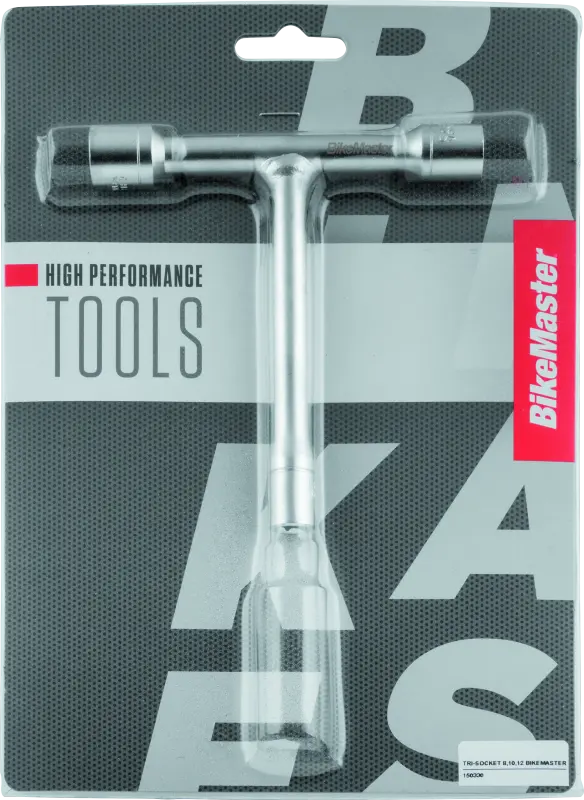 Bikemaster T-Handle 3-Way Socket - 8Mm/10Mm/12Mm 2