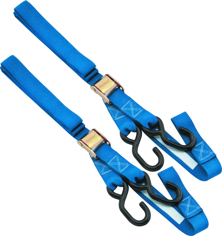Bikemaster Tiedown 1-1/2 Integrated Softhook - Blue 1