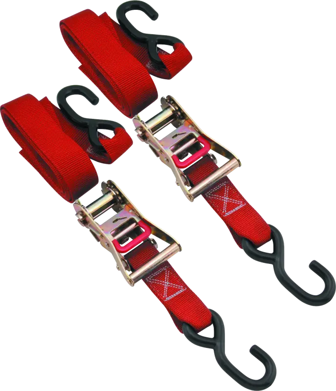 Bikemaster Tiedown 1-1/2 Ratchet - Red 1