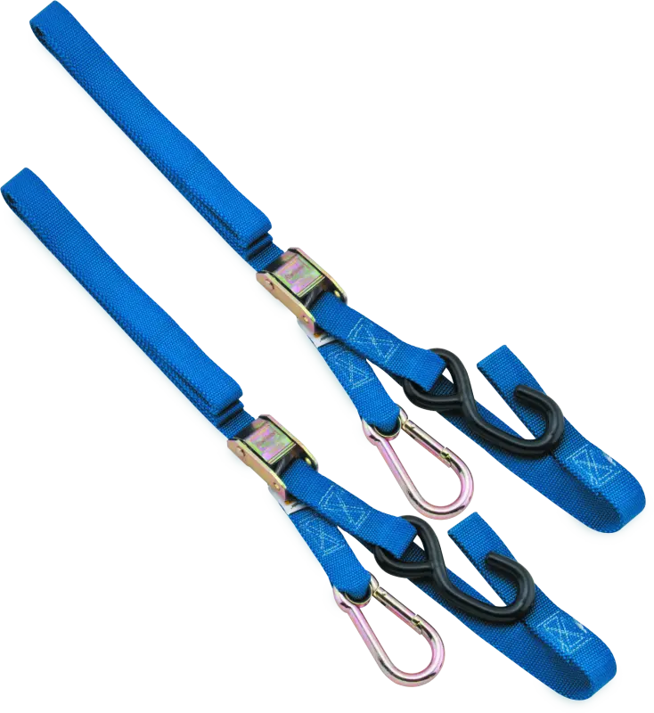 Bikemaster Tiedown Carabiner Softhook - Blue 1