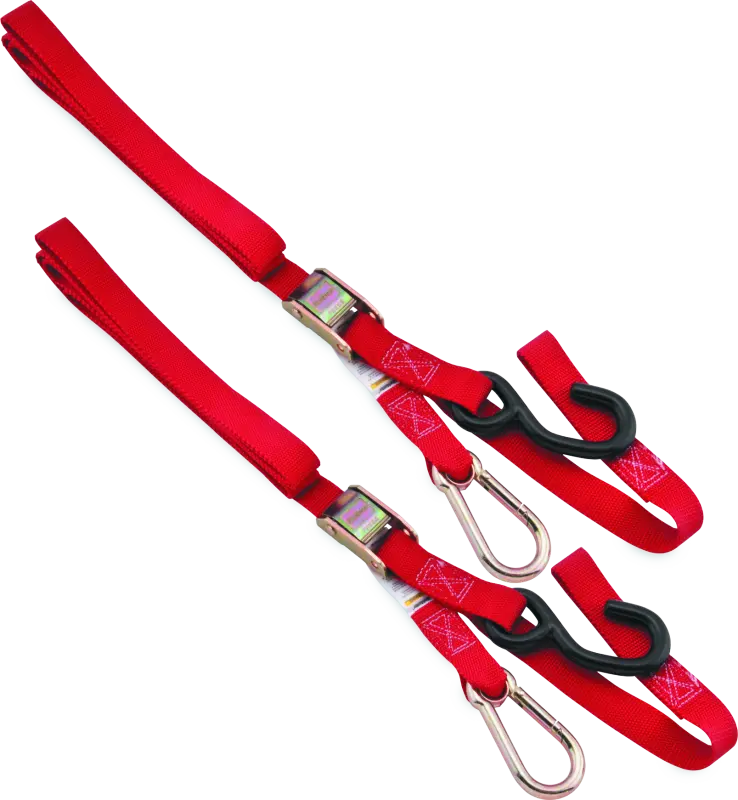Bikemaster Tiedown Carabiner Softhook - Red 1
