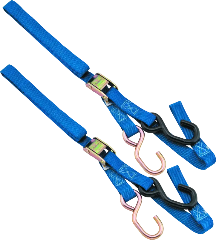 Bikemaster Tiedown Integrated Softhook - Blue 1