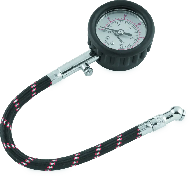 Bikemaster Tire Gauge/Hose 60 Psi 1
