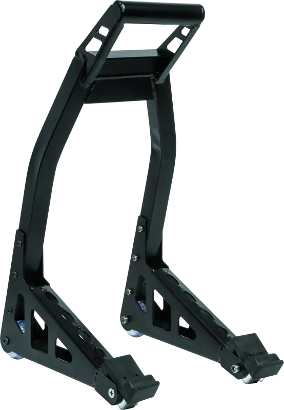 Bikemaster Universal Aluminum Stand - Front - Black 1