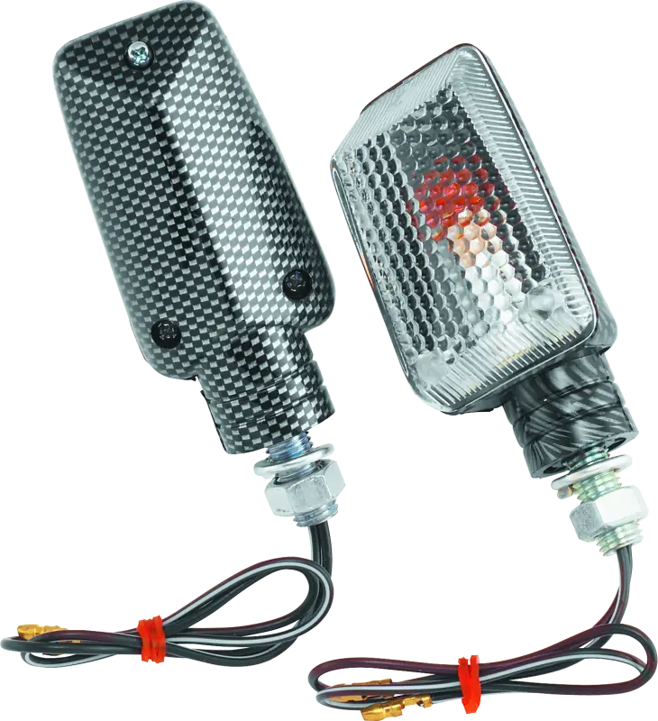 Bikemaster Universal Ministalk Marker Light Carbon/Clear 1