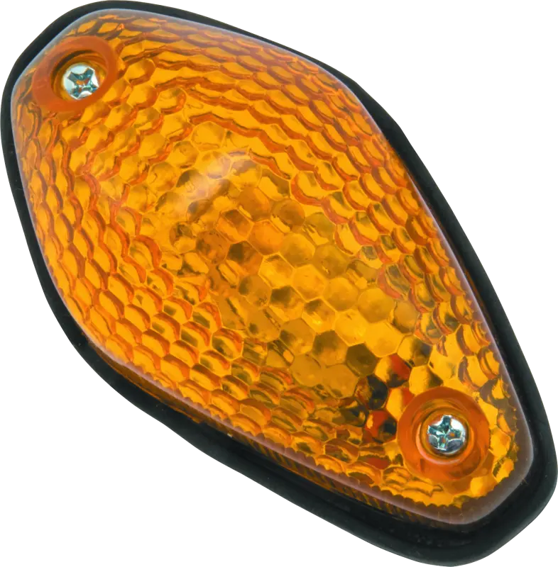 Bikemaster Universal Teardrop Marker Light - Amber 1