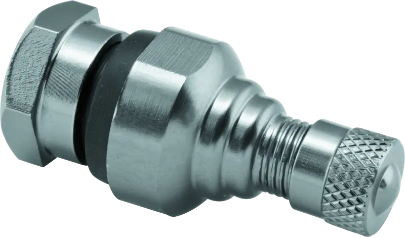 Bikemaster Valve Stem Aluminum 11.3Mm Pair Titanium 1