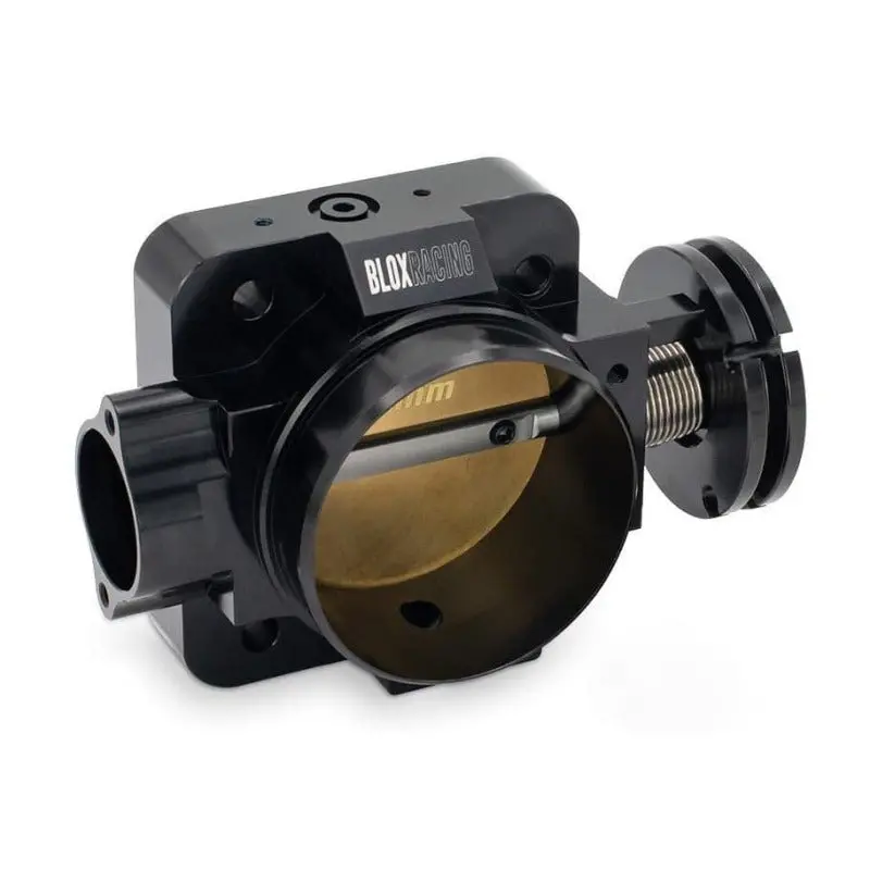 Blox Racing Honda B/D/H/F Series Engines 76Mm Black Billet Throttle Body V2 1