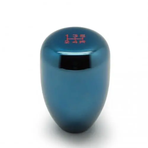 Blox Racing Limited Series 5-Speed Billet Shift Knob - Electric Blue 10X1.5Mm 1