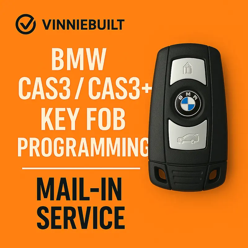 Bmw Cas3 / Cas3+ Key Fob Programming – Mail-In Service 1
