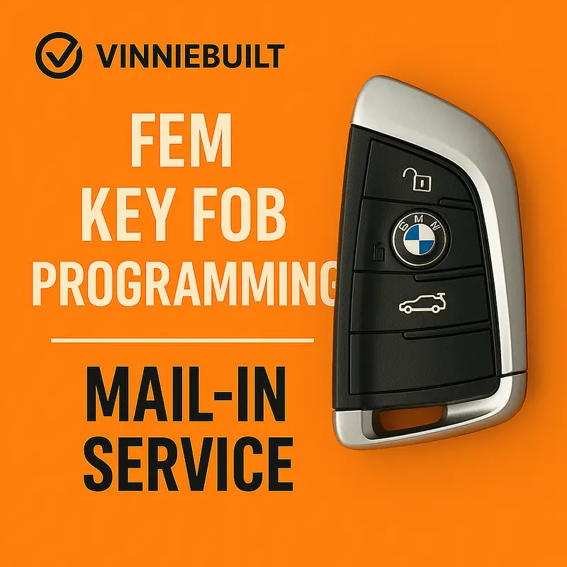 Bmw Fem Key Fob + Programming Service 1